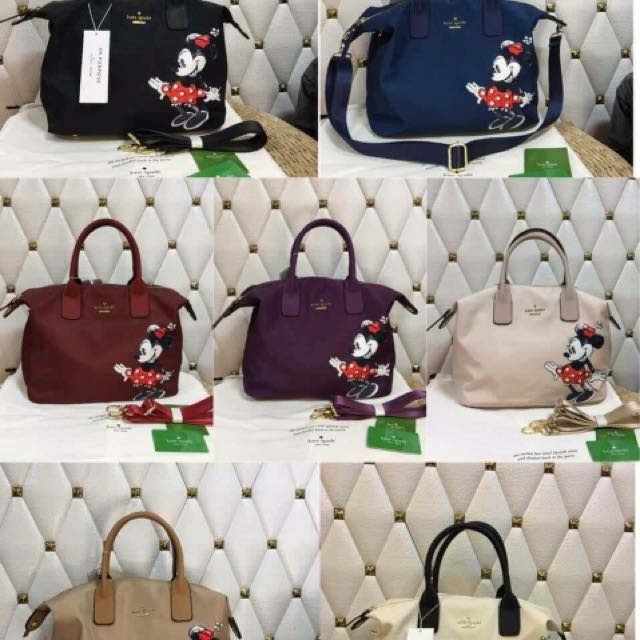 mickey mouse kate spade bag