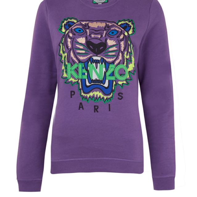 Purple kenzo sweater discount