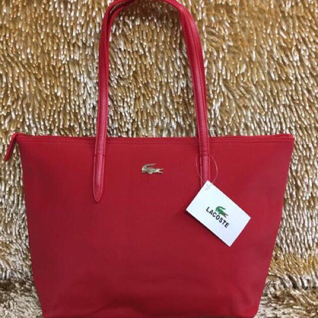 Lacoste Shoulder Bag Korea, Women's Fashion, Bags & Wallets, Shoulder
