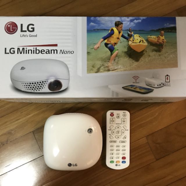 LG Mini Beam Nano LED Projector, TV & Home Appliances, TV