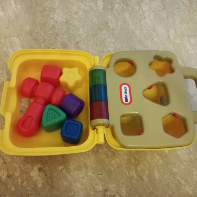 Little tikes shape sales sorter tool box