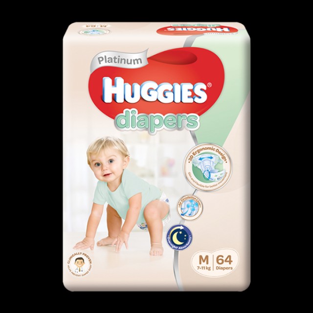 huggies platinum size m