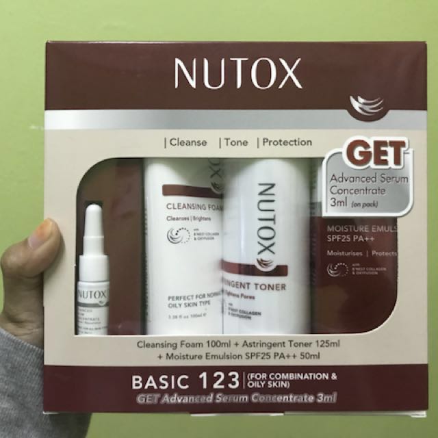 nutox skincare set