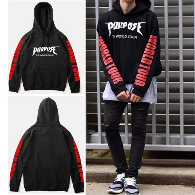 Off White Justin Bieber Oversize Hoodies Men S Fashion Clothes Outerwear On Carousell