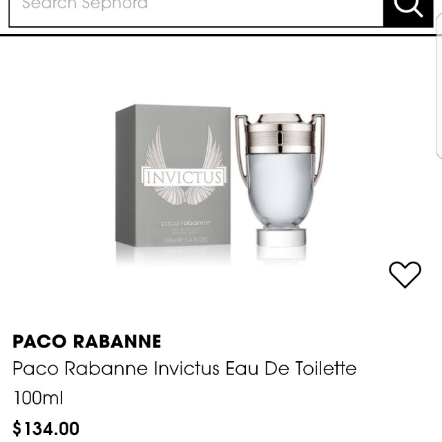Invictus best sale 150ml sephora