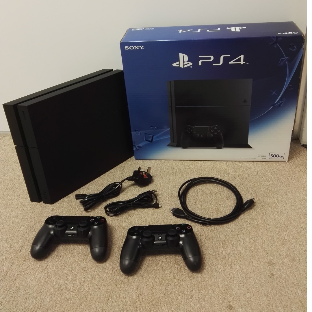 ps4 500gb 2 controllers