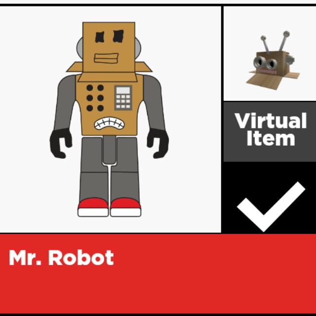 Roblox Mr Robots Toys Games Bricks Figurines On Carousell - i made mrrobot roblox