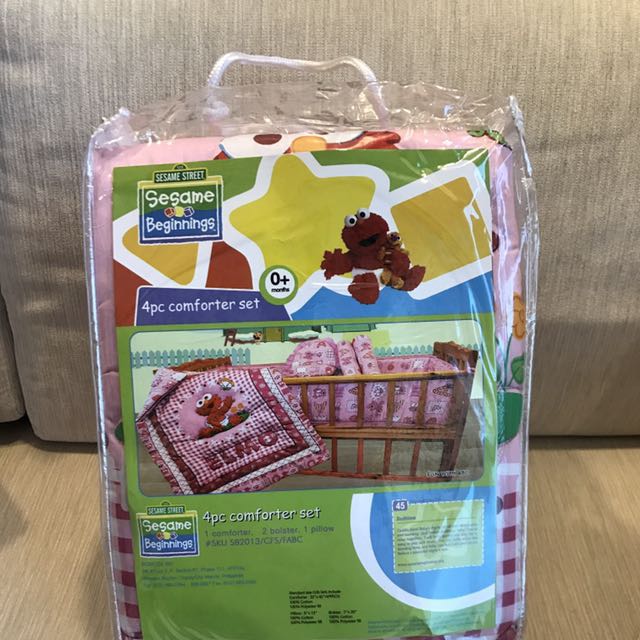 sesame street cot set