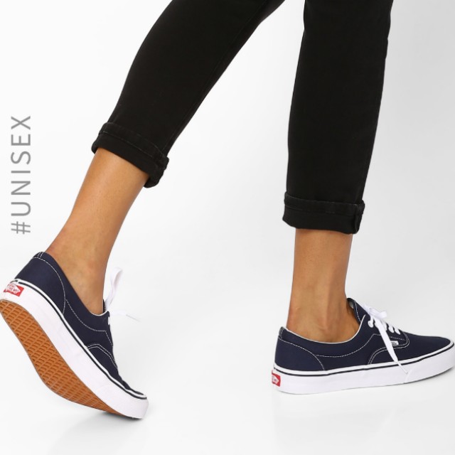 Vans era navy blue on feet deals
