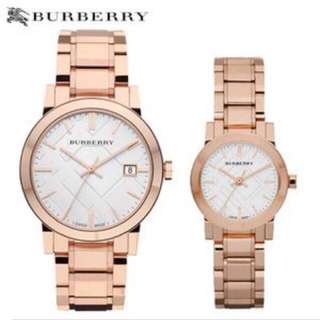 burberry couple watch