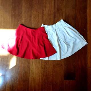 Set of 2 - Flare Skirts #julypayday