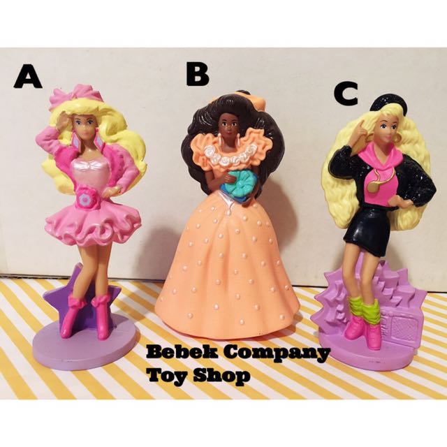 1992 mcdonalds barbie toys