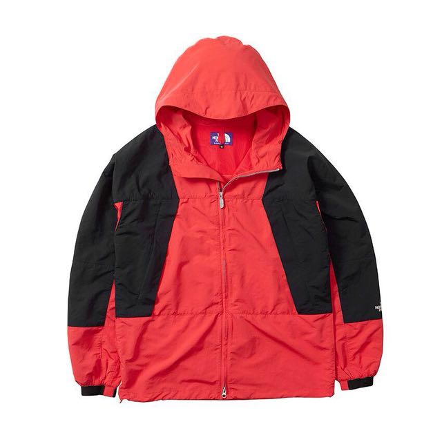 north face purple label mountain wind parka