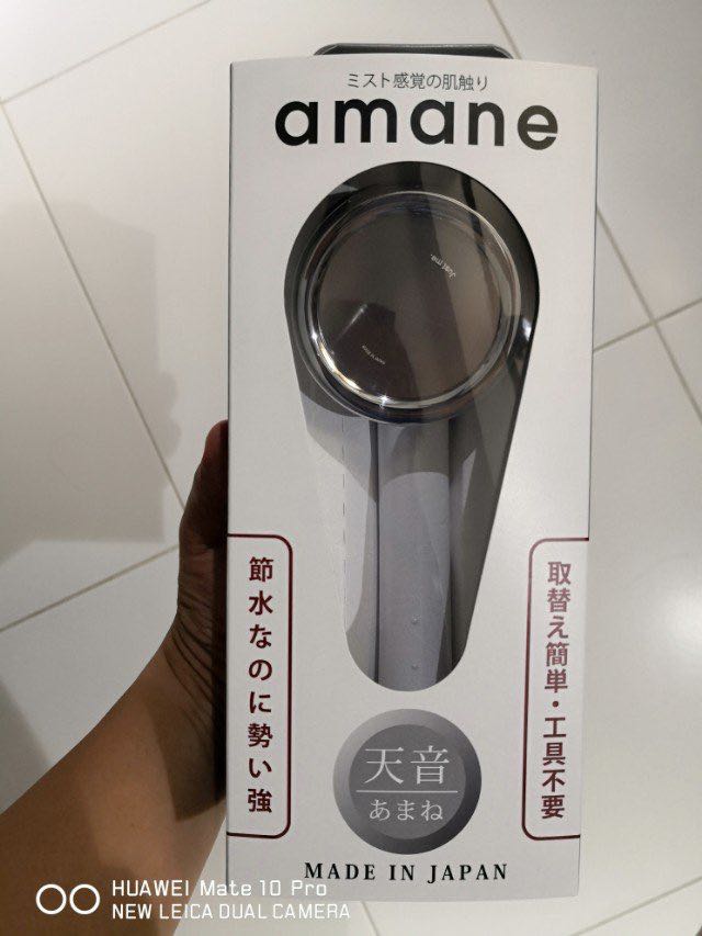 Amane shower head, Beauty & Personal Care, Bath & Body, Bath on Carousell