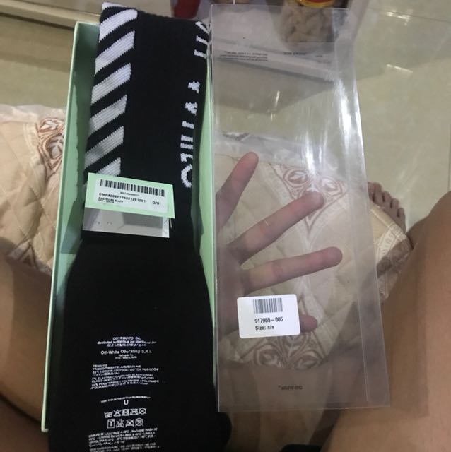 authentic off white socks for sell, Tops & Sets, Formal Shirts Carousell