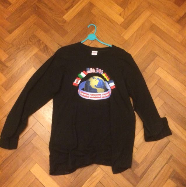 supreme flags long sleeve