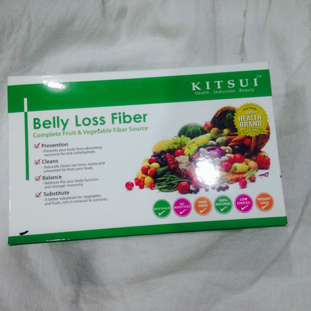 Belly Loss Fiber Kitsui Health Beauty Skin Bath Body On Carousell