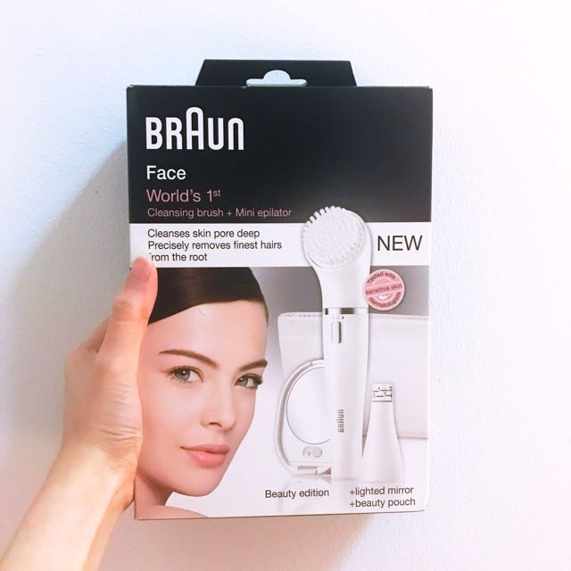 Braun Facial Epilator & Cleansing Brush, Beauty & Personal Care, Hair