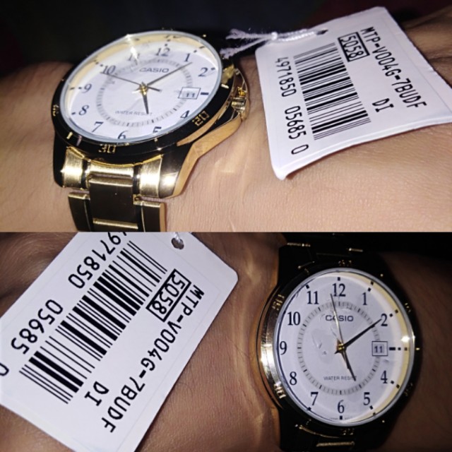 casio 5058 gold