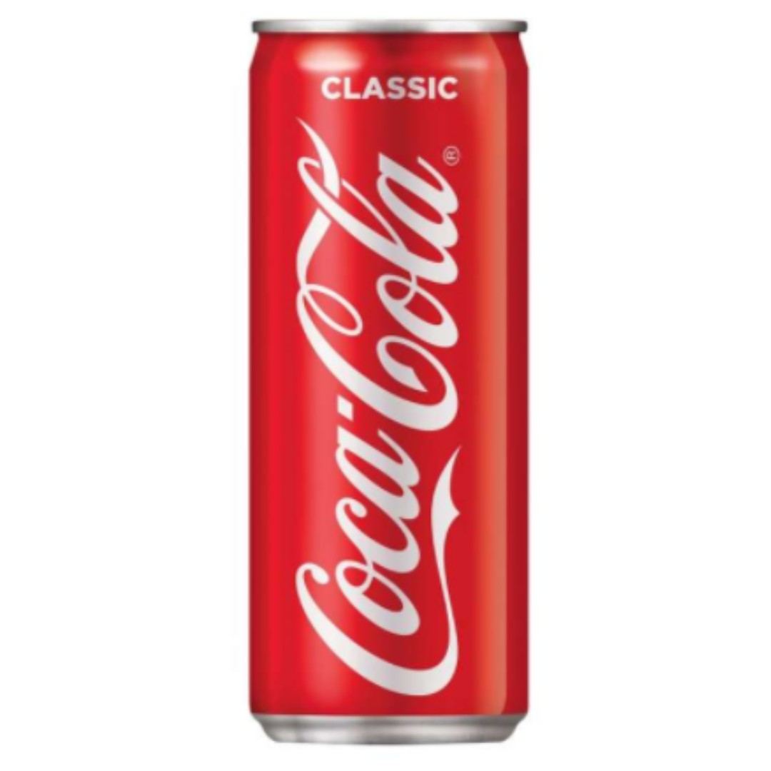 Coca Cola Can Drink (Slim) 24 x 320ML (CTN), Food & Drinks, Beverages ...