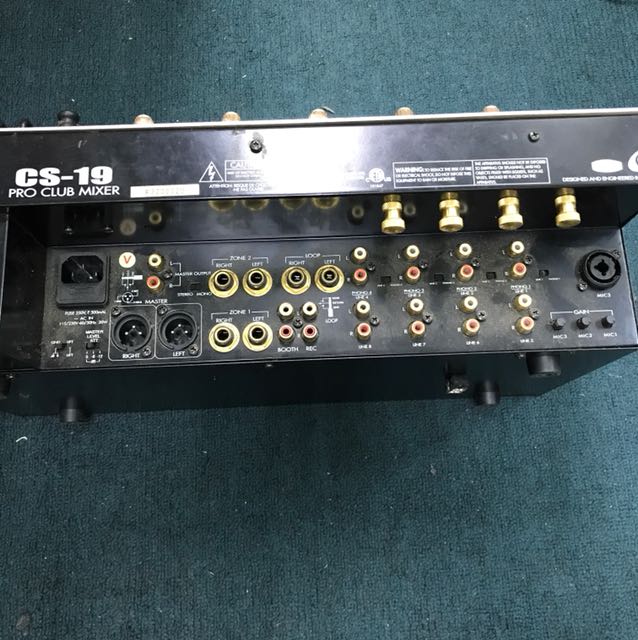 Gemini CS-19 Mixer, Audio, Other Audio Equipment on Carousell