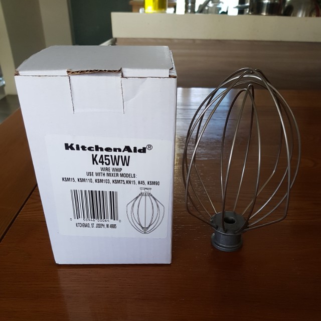Wire Whisk For KitchenAid KSM15, KSM110, KSM103, KSM75, KN15, K45