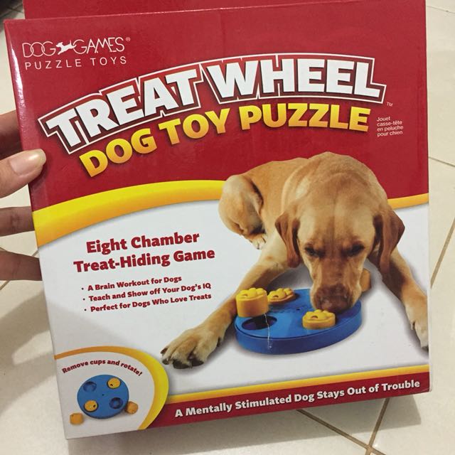 Kyjen Treat Wheel Dog Toy Puzzle Pet