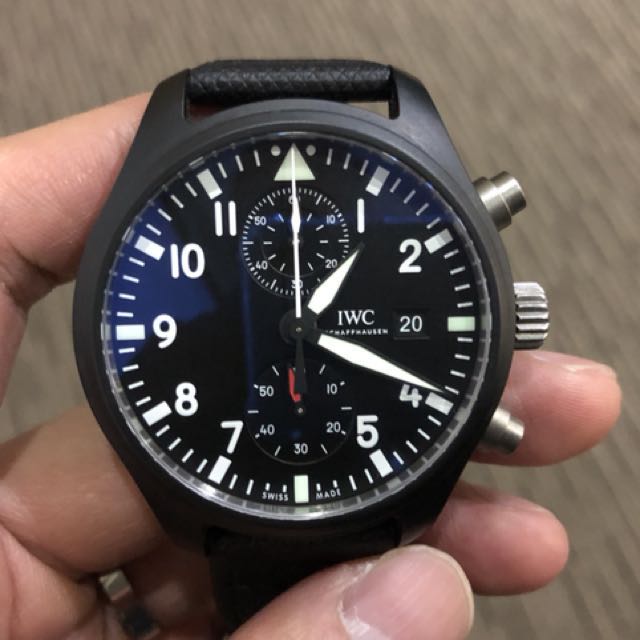 LNIB Local Set Complete IWC Pilot Top Gun 3890 01 Luxury Watches on Carousell