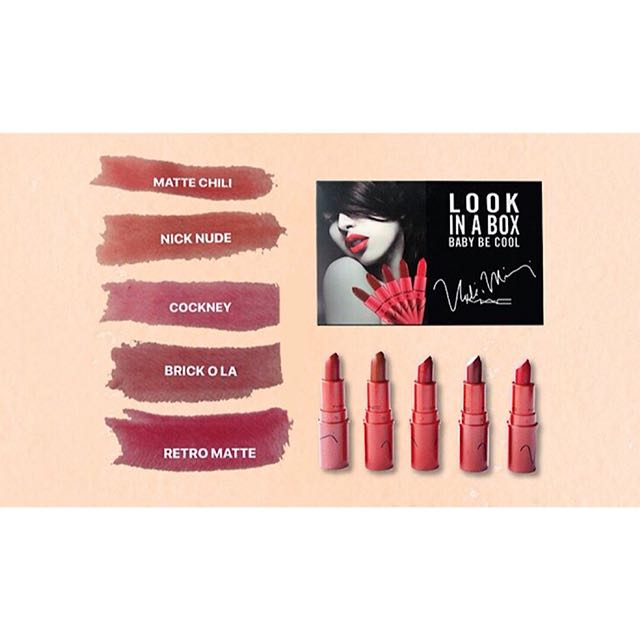 Mac Look In Book Baby Be Cool Isi 5pcs Olshop Fashion Olshop Produk Kecantikan Di Carousell