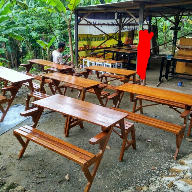  Meja  kursi  lipat  Design Craft Others on Carousell