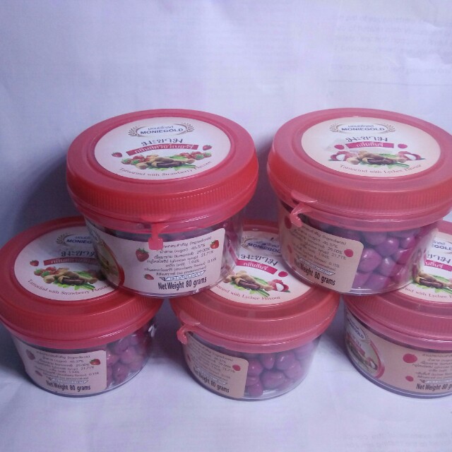 Moniegold Chewy Tamarind Candy Tamarind Strawberry Flavor Food Drinks Fresh Produce On Carousell
