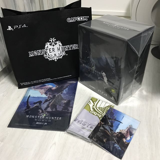 Monster Hunter World Collector S Edition Ps4 Toys Games Video Gaming Video Games On Carousell