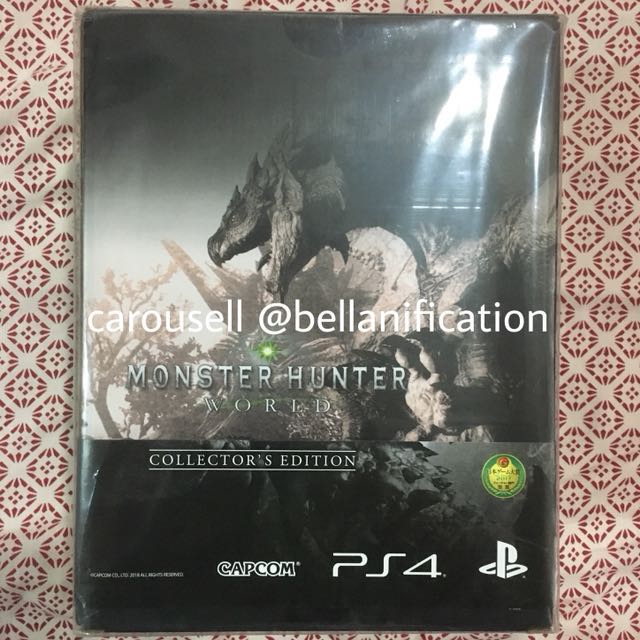 Monster Hunter World Collector S Edition Mhw Ce Video Gaming Video Games On Carousell