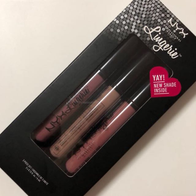 nyx liquid lipstick set