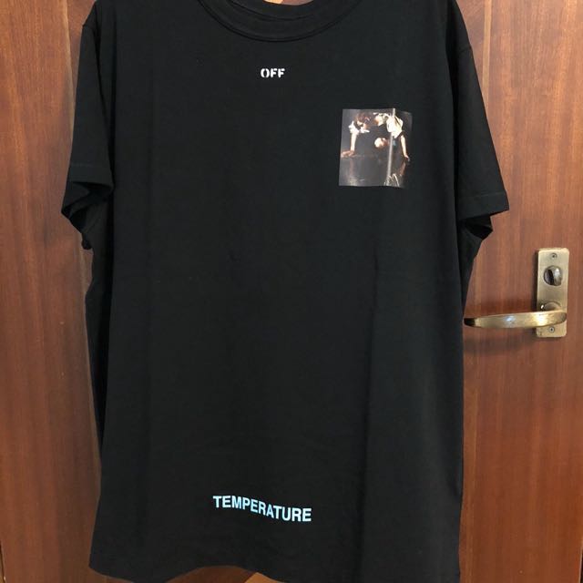 Off white online mini caravaggio tee
