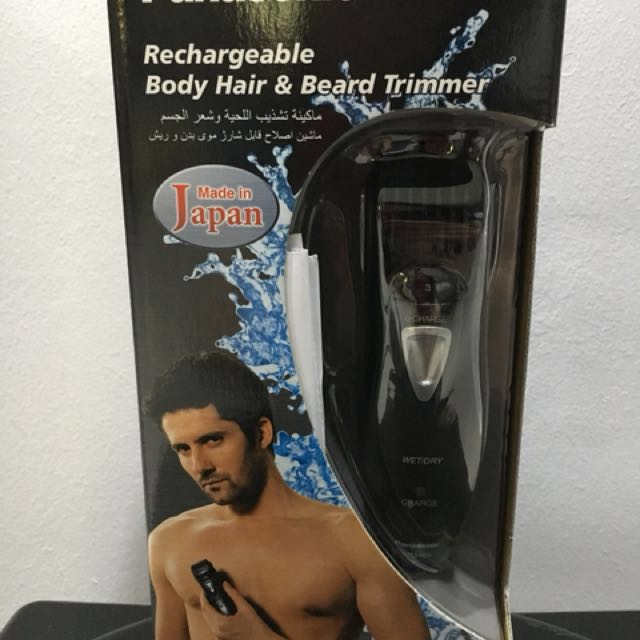 Panasonic Rechargeable Body Hair Beard Electric Trimmer Er 2405