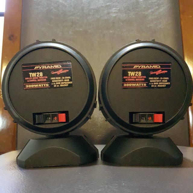 Pyramid Titanium Bullet Tweeter Audio Other Audio Equipment on