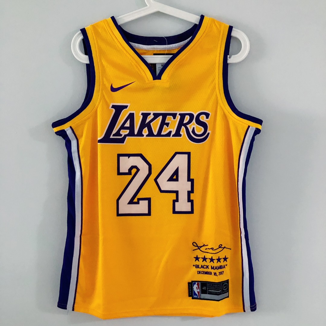 Kobe Bryant 24 LA Lakers Tshirt NBA Legend Mamba Tees S-3XL