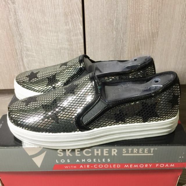 Skechers Double up star shine black女鞋 