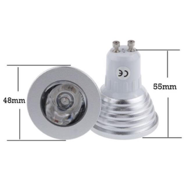 Spevert Gu10 4w Rgb Top Led Bulb Spot Light 16 Colors Changing Photo