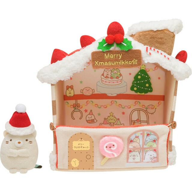 Wallpaper Sumikko Gurashi San X Official Christmas Passion House Santa Desktop Wallpaper Free