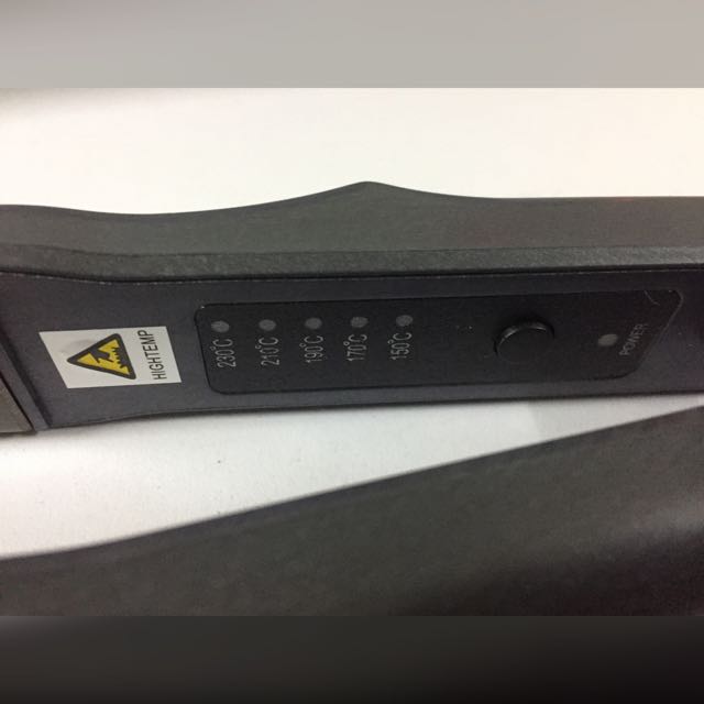V&g 208 top hair straightener