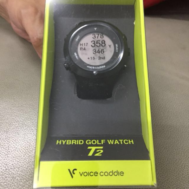 Voice Caddie T2 Hybrid Golf GPS Watch