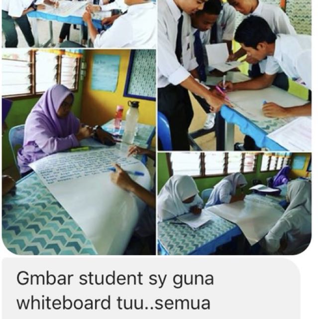 Whiteboard paper size manilakad, Hobbies & Toys, Stationery & Craft