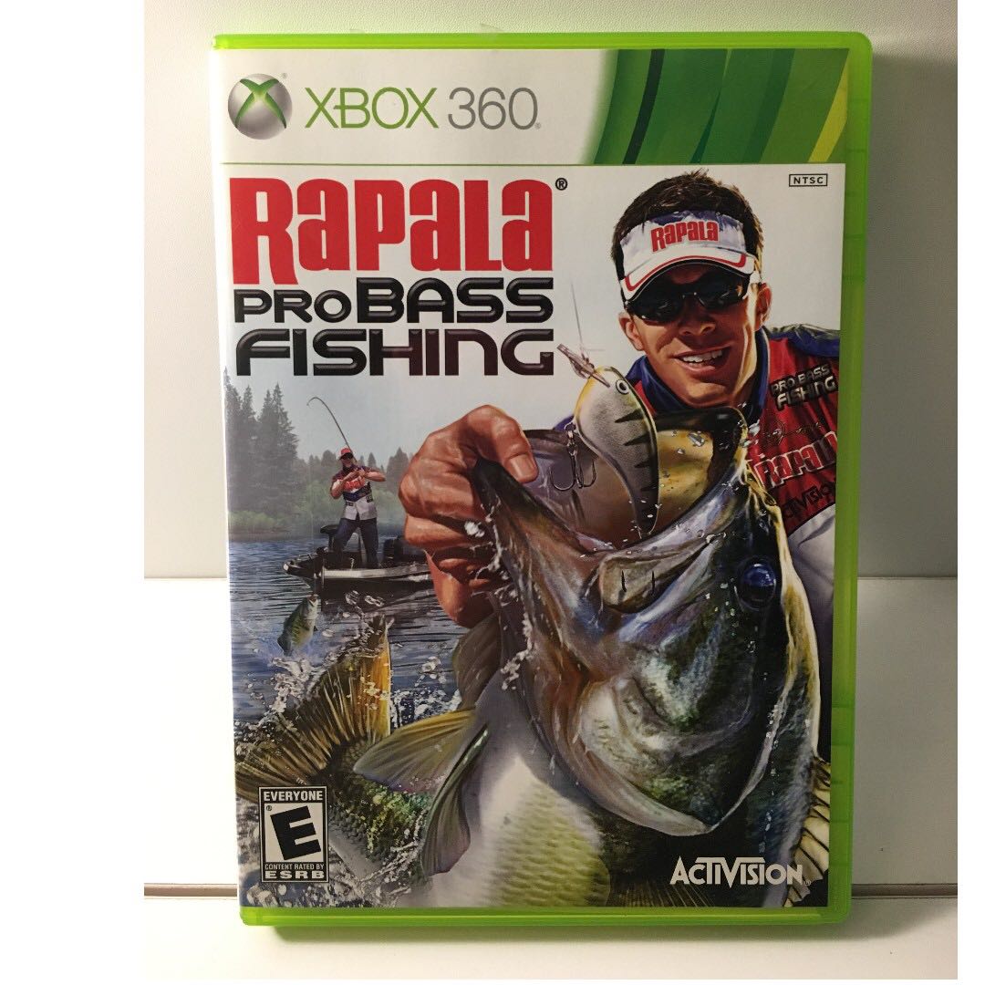 Xbox 360 - Rapala Pro Bass Fishing, Video Gaming, Video Games