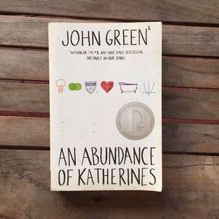 John Green An Abundance Of Katherines Mobi