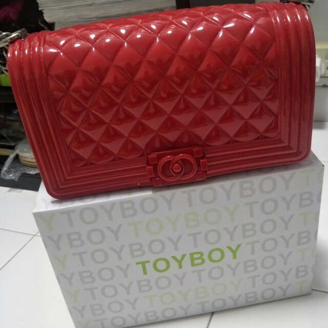 New Arrival] Authentic Toyboy Jelly Pearl 25cm Lady Bag