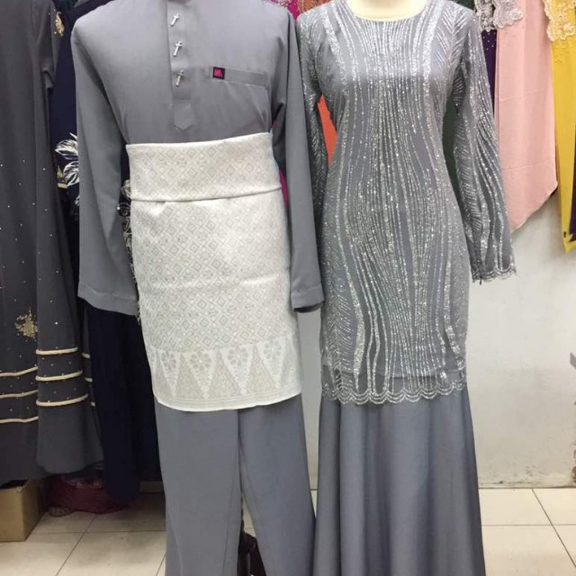  Baju  kurung  couple  glitter Women s Fashion Muslimah 