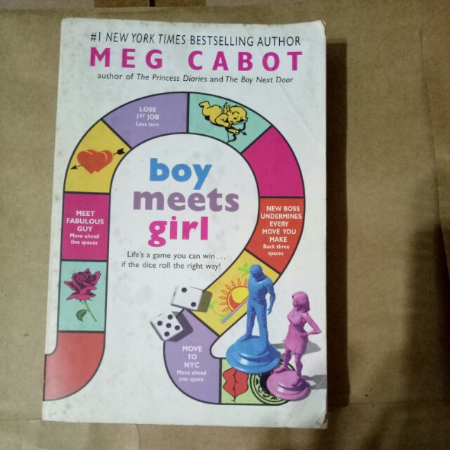 Boy Meets Girl By Meg Cabot Books Stationery Fiction On Carousell