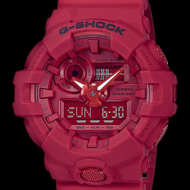 g shock red original